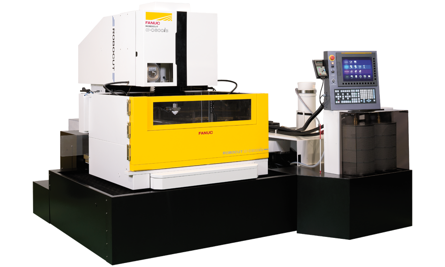 Render of Fanuc Robocut Alpha-C800iB Electric Discharge Machining